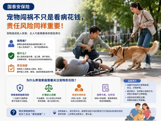 宠物闯祸不只是看病花钱：狗狗撞倒路人后，保险保障的是谁？