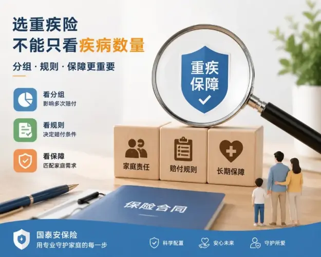 重疾险有100种疾病和200种疾病，真的只是数量越多越好吗？