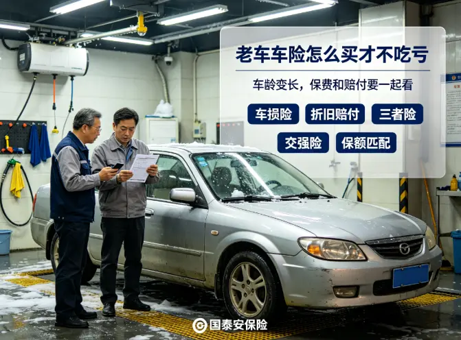 开了六年的老车，车险这么买才不吃亏