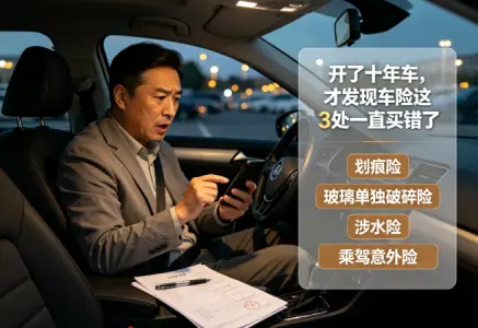 开了十年车，才发现车险这3处一直买错了，多花了不少冤枉钱